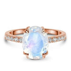 *Sold* Moon Magic Harlow Moonstone Ring Size 7